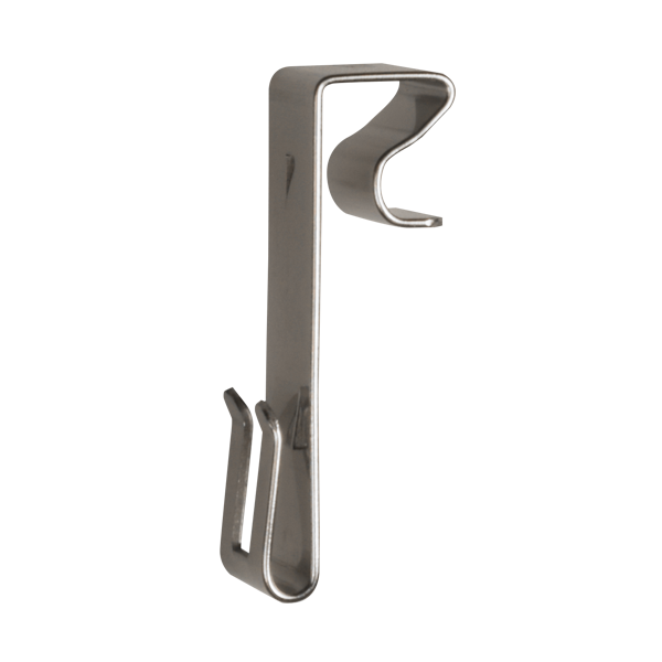 Clip in acciaio inox