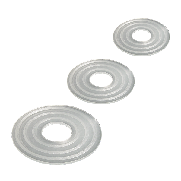 4 Set Manopole Zigrinate M4 X 30mm - Con Viti, Dadi E Rondelle, Testa 14mm In Plastica - Foto 6