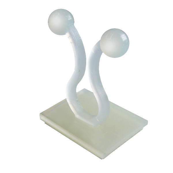 Erard - kit di 6 cavi adesivi clip - diametro massimo: 10mm - 726281