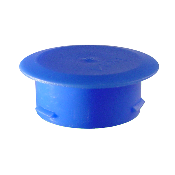 4 Tappi Da Costruzione SKIR'CO 1/2" - Plastica Rossa E Blu Con Guarnizioni, Per Prove Tenuta Idrica - Foto 4