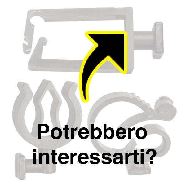 Fermacavi modulari in plastica